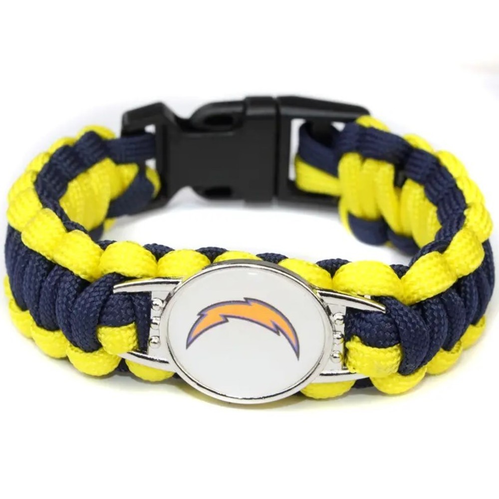 Chargers Paracord Bracelet
